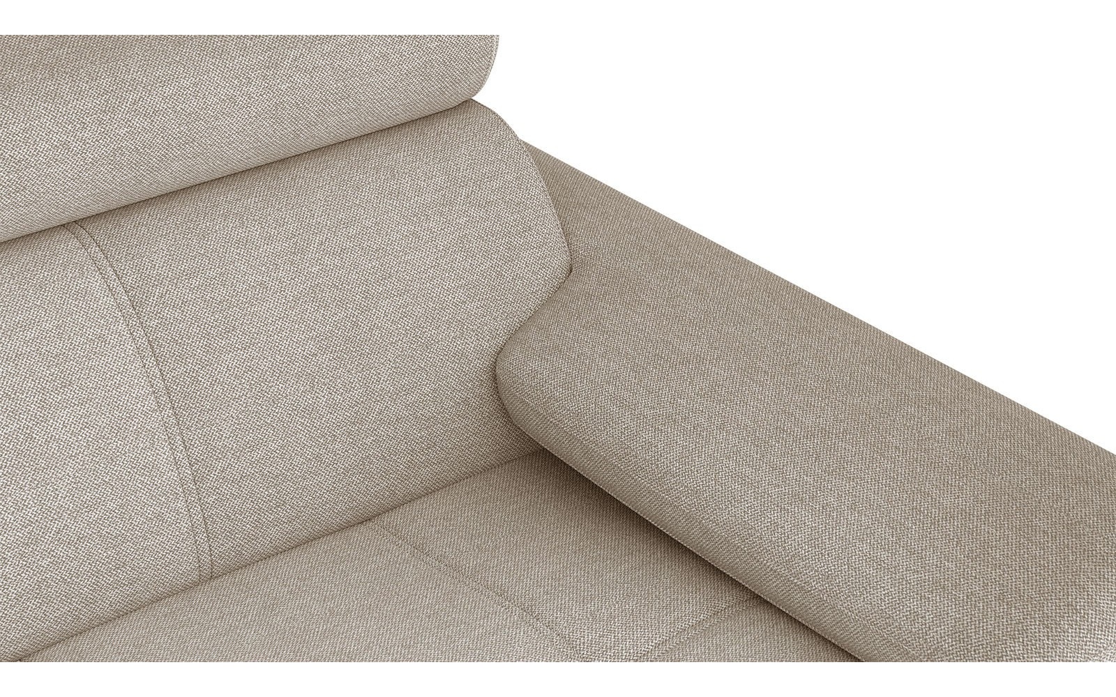 Sofa 3-Sitzer mit verstellbaren Kopfstützen TAUNUS