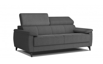 Sofa 3-Sitzer mit verstellbaren Kopfstützen TAUNUS