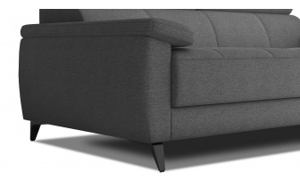 Sofa 3-Sitzer mit verstellbaren Kopfstützen TAUNUS