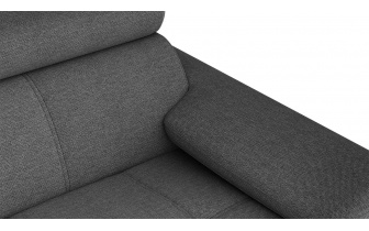 Sofa 3-Sitzer mit verstellbaren Kopfstützen TAUNUS