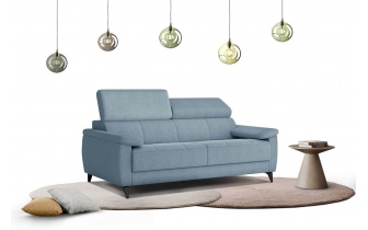 Sofa 3-Sitzer mit verstellbaren Kopfstützen TAUNUS