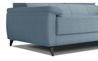 Sofa 3-Sitzer mit verstellbaren Kopfstützen TAUNUS