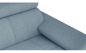 Sofa 3-Sitzer mit verstellbaren Kopfstützen TAUNUS