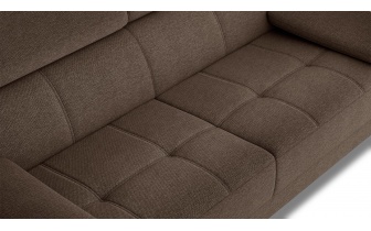 Sofa 3-Sitzer mit verstellbaren Kopfstützen TAUNUS