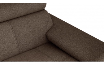 Sofa 3-Sitzer mit verstellbaren Kopfstützen TAUNUS