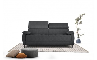 Sofa 3-Sitzer mit verstellbaren Kopfstützen TAUNUS