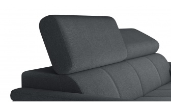 Sofa 3-Sitzer mit verstellbaren Kopfstützen TAUNUS