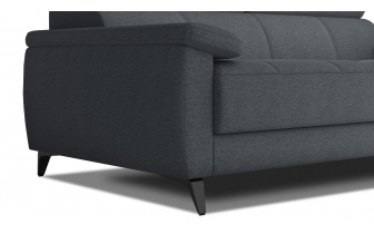 Sofa 3-Sitzer mit verstellbaren Kopfstützen TAUNUS