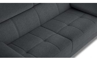 Sofa 3-Sitzer mit verstellbaren Kopfstützen TAUNUS