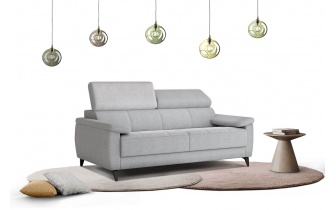 Sofa 3-Sitzer mit verstellbaren Kopfstützen TAUNUS