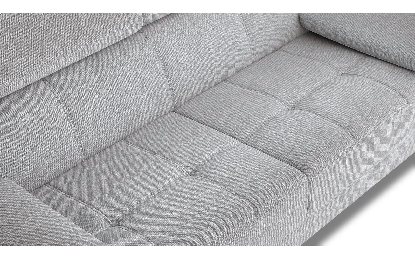 Sofa 3-Sitzer mit verstellbaren Kopfstützen TAUNUS