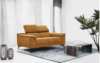 Sofa 2-Sitzer mit verstellbaren Kopfstützen FIERO