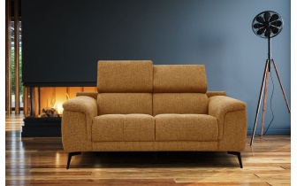 Sofa 2-Sitzer mit verstellbaren Kopfstützen FIERO