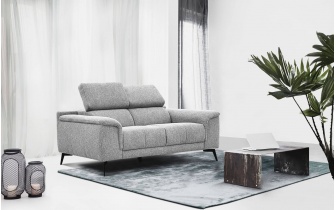Sofa 2-Sitzer mit verstellbaren Kopfstützen FIERO