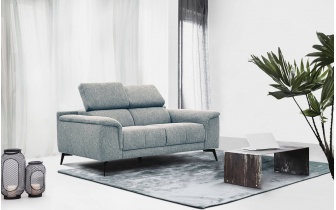 Sofa 2-Sitzer mit verstellbaren Kopfstützen FIERO