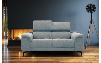 Sofa 2-Sitzer mit verstellbaren Kopfstützen FIERO