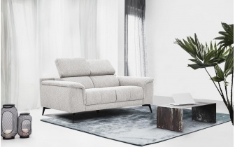 Sofa 2-Sitzer mit verstellbaren Kopfstützen FIERO