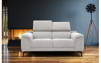 Sofa 2-Sitzer mit verstellbaren Kopfstützen FIERO