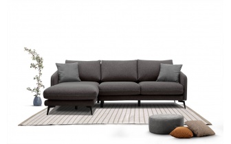 Ecksofa links 4-Sitzer SOGEL