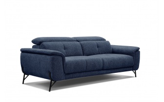 Sofa XXL 3-Sitzer mit verstellbaren Kopfstützen AVENA