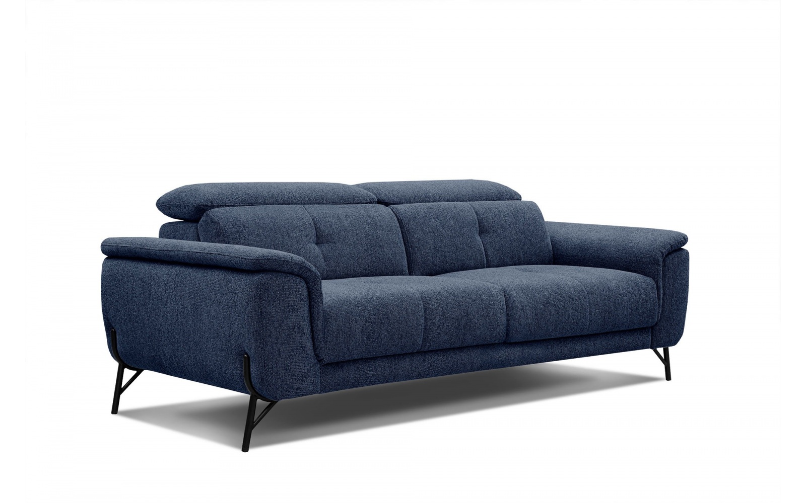 Sofa XXL 3-Sitzer mit verstellbaren Kopfstützen AVENA