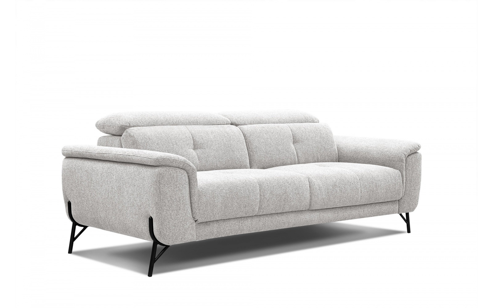 Sofa XXL 3-Sitzer mit verstellbaren Kopfstützen AVENA