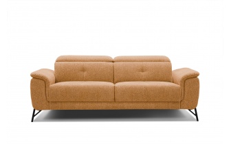 Sofa XXL 3-Sitzer mit verstellbaren Kopfstützen AVENA