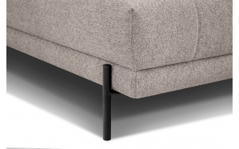 Ecksofa links mit verstellbaren Kopfstützen 5-Sitzer AVENA