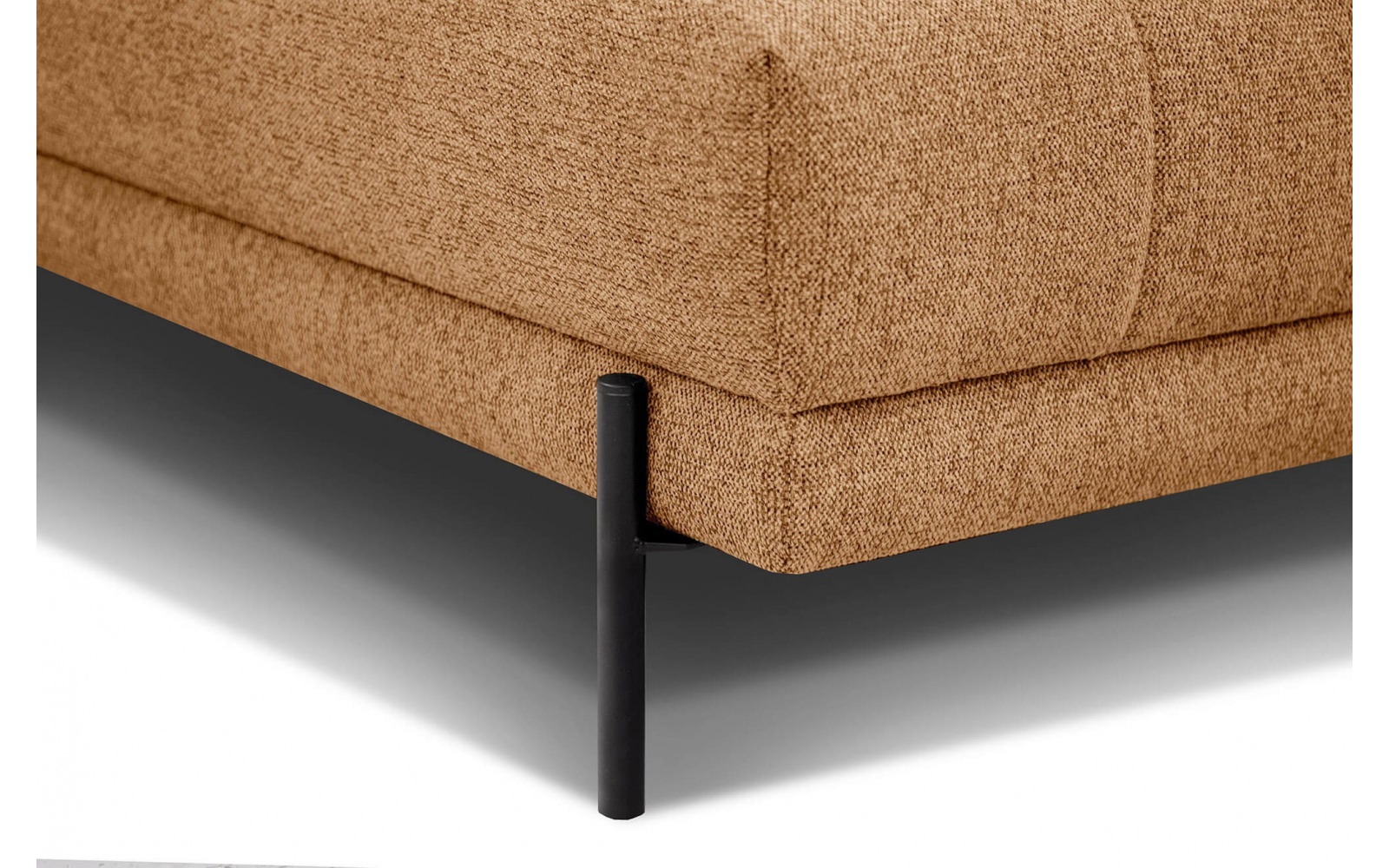 Ecksofa links mit verstellbaren Kopfstützen 5-Sitzer AVENA