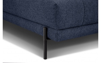 Ecksofa links mit verstellbaren Kopfstützen 5-Sitzer AVENA