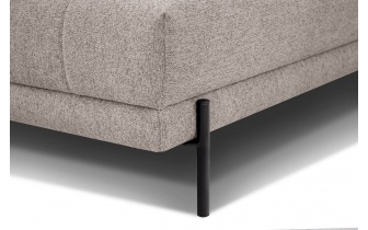 Ecksofa rechts mit verstellbaren Kopfstützen 5-Sitzer AVENA