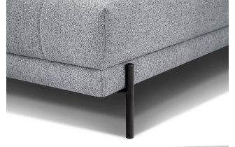 Ecksofa rechts mit verstellbaren Kopfstützen 5-Sitzer AVENA