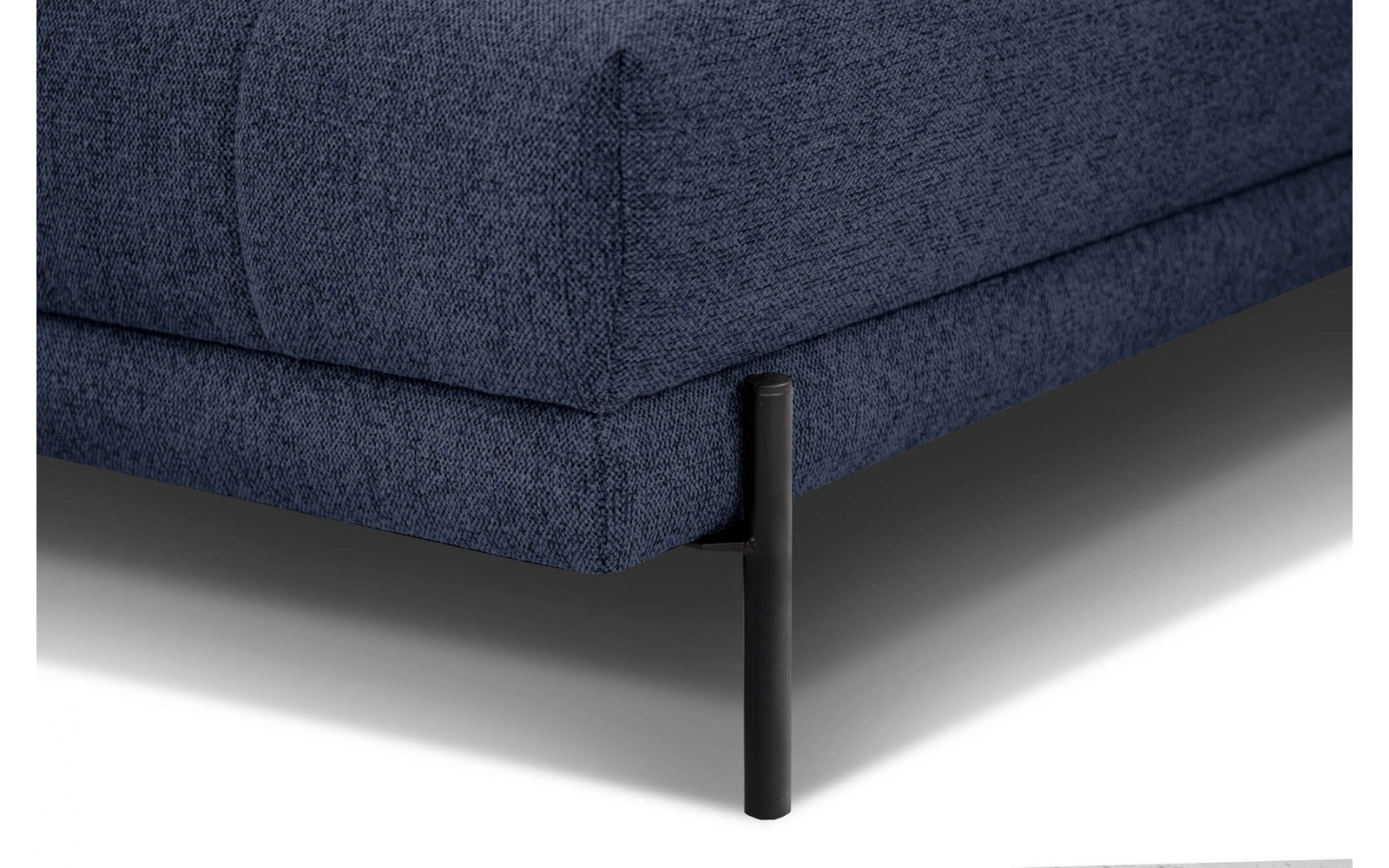 Ecksofa rechts mit verstellbaren Kopfstützen 5-Sitzer AVENA