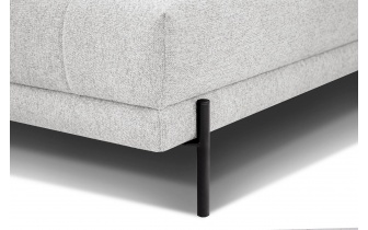 Ecksofa rechts mit verstellbaren Kopfstützen 5-Sitzer AVENA