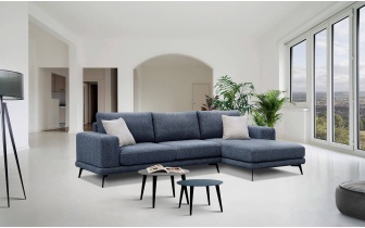 Ecksofa rechts 4-Sitzer MEDIOLANE