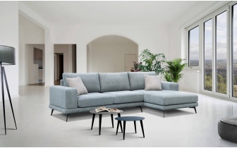 Ecksofa rechts 4-Sitzer MEDIOLANE