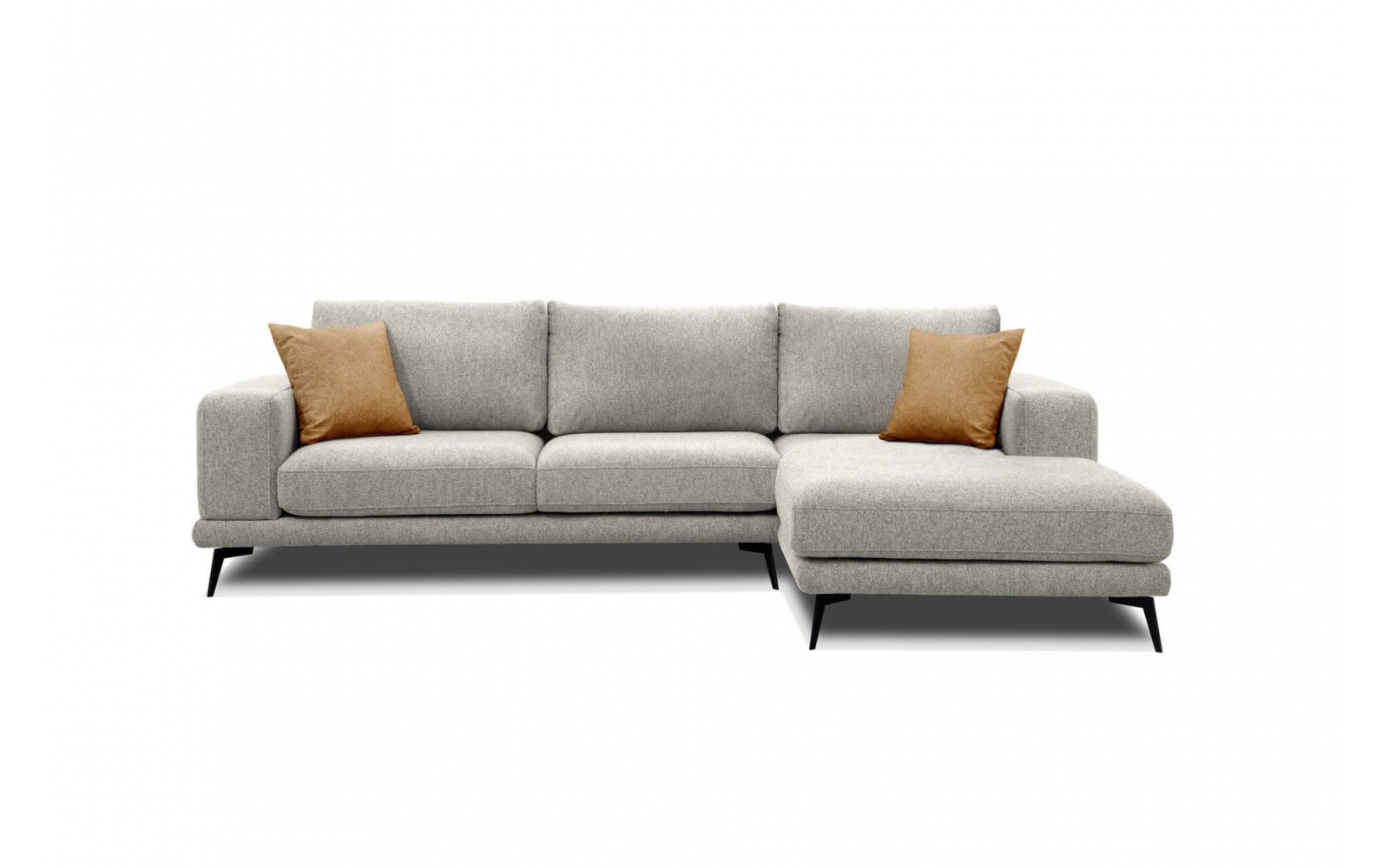 Ecksofa rechts 4-Sitzer MEDIOLANE