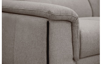 Sofa XXL 3-Sitzer mit verstellbaren Kopfstützen MATERA