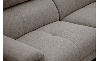 Sofa XXL 3-Sitzer mit verstellbaren Kopfstützen MATERA