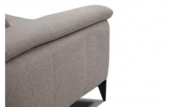 Sofa XXL 3-Sitzer mit verstellbaren Kopfstützen MATERA
