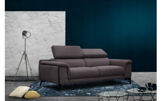 Sofa XXL 3-Sitzer mit verstellbaren Kopfstützen MATERA