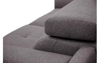 Sofa XXL 3-Sitzer mit verstellbaren Kopfstützen MATERA