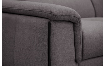 Sofa XXL 3-Sitzer mit verstellbaren Kopfstützen MATERA