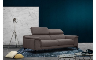 Sofa XXL 3-Sitzer mit verstellbaren Kopfstützen MATERA