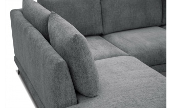 Ecksofa links 5-Sitzer ADRIA