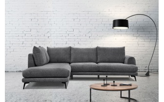 Ecksofa links 5-Sitzer ADRIA