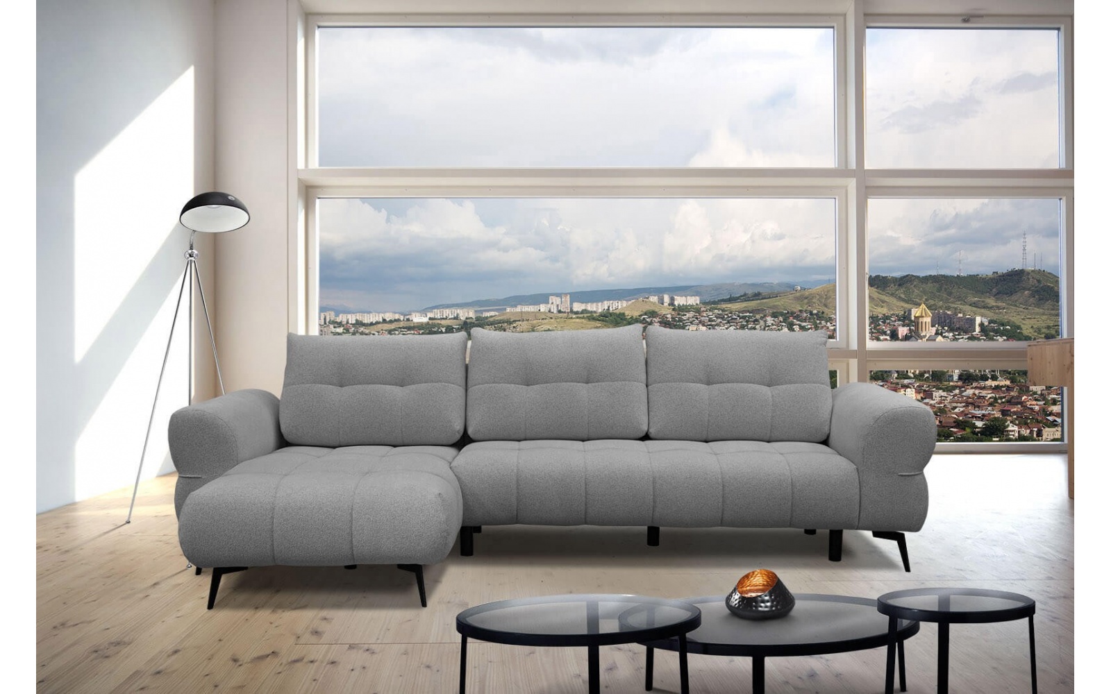 Ecksofa links 4-Sitzer SALVINI