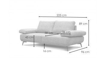 Sofa 3-Sitzer MELLO