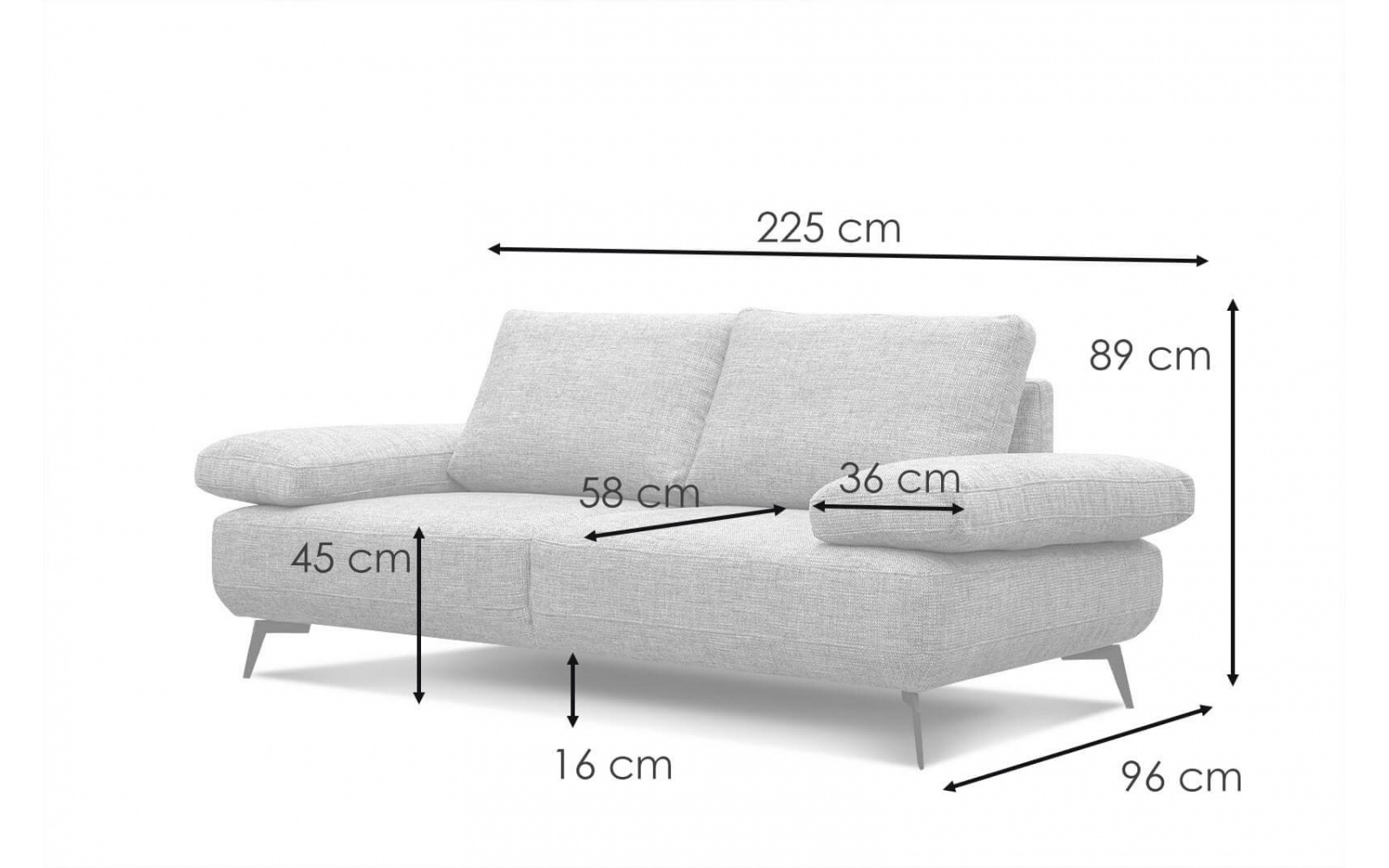 Sofa 3-Sitzer MELLO