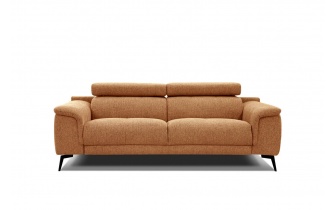 Sofa XXL 3-Sitzer mit verstellbaren Kopfstützen FIERO